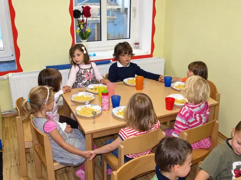 Gemeinsames Mittagessen